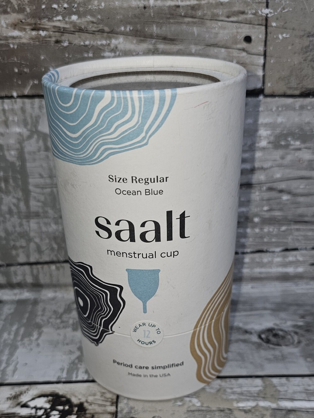 Saalt Menstrual Cup - Ocean Blue (Size Regular)